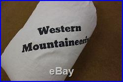Western Mountaineering Apache GWS 15 Degree Women's Down Sleeping Bag NEW