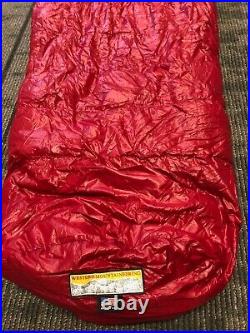 Western Mountaineering Apache MF 15°F Down Sleeping Bag 6'6 Right Zip