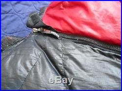 Western Mountaineering Apache SMF 15 degree Down Sleeping Bag 6' 6 right zipper