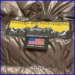 Western Mountaineering Astralite Sleeping Bag Long Size 6'4 Camping Schlafsack