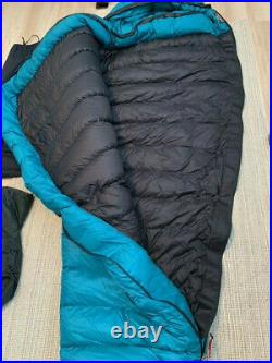 Western Mountaineering Badger Dryloft down sleeping bag, pre-owned, great