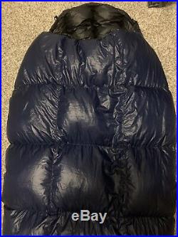 Western Mountaineering Caribou MF 35 Degree Sleeping Bag 6' Left Zip New $315