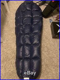 Western Mountaineering Caribou MF 35 Degree Sleeping Bag 6' Left Zip New $315