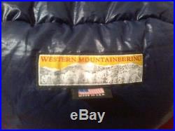 Western Mountaineering Caribou MF 35° Down sleeping bag Reg