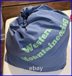 Western Mountaineering Caribou MF Sleeping Bag, 6'0, Left Zip, New with Tag