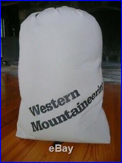 Western Mountaineering Dakota/Lynx -10 Degree Sleeping Bag Excellent