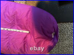 Western Mountaineering Down Sleeping Bag Mummy Bag Purple Measures Large