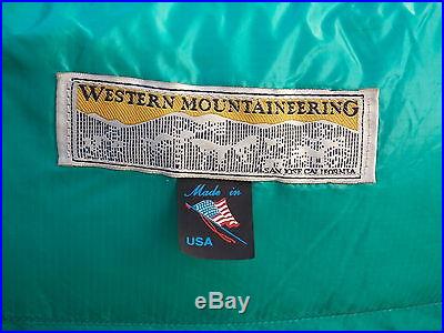 Western Mountaineering Goose Down ExtremeLight Series 6'6 VersaLite Left Zip