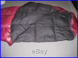 Western Mountaineering Highlite down sleeping bag, 16oz! Left side zip