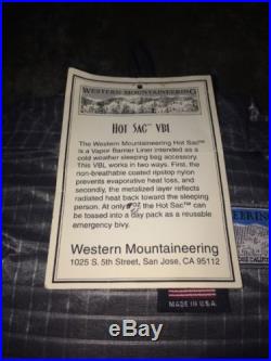 Western Mountaineering Hot Sac VBL Vapor Barrier Liner