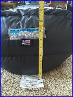 Western Mountaineering Kodiak MF Down Sleeping Bag Long Size 0 Degree