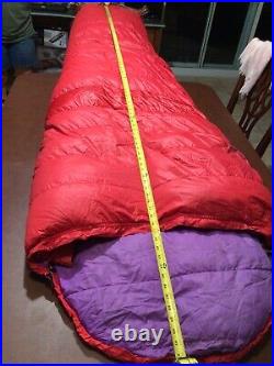 Western Mountaineering Long Down Sleeping Bag, Vintage, Burley winter Bag