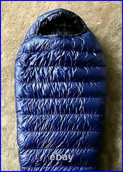 Western Mountaineering MegaLite Down Sleeping Bag 30 F 6ft 6in Right Zipper