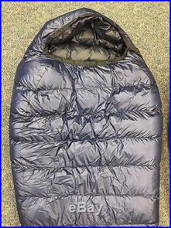 Western Mountaineering Megalite 30F Sleeping Bag 6 foot Left Zip