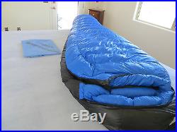 Western Mountaineering Puma -30 degree 6'6 10% overfill left zip sleeping bag