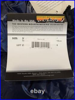 Western Mountaineering SemiLite Sleeping Bag-New withTags-95% Goose Down