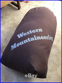 Western Mountaineering Sleeping Bag Puma Mf -25 Degree