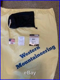 Western Mountaineering Summerlite Sleeping Bag 32 Degree Down 6ft/RZ AWESOME