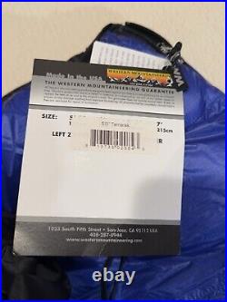 Western Mountaineering Tamarak-New with Tags-Includes both Storage & Stuff sacks