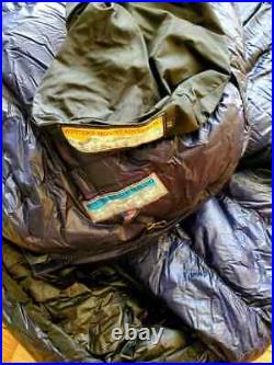 Western Mountaineering Terralite Sleeping Bag 25F Full zip open Ultralight