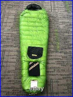 Western Mountaineering Versalite 10F Goose Down Sleeping Bag 6'6 Right Zip
