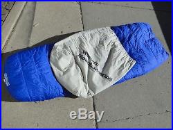 Western Mountaineering sleeping bag 6FT Down Lightweight with storage Bag