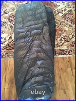 Western mountaineering Sequoia 66 Microlite Sleeping Bag Left Zip