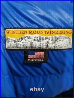 Western mountaineering antelope sleeping bag