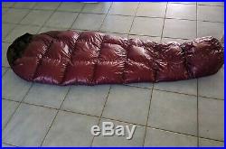 Western mountaineering highlite sleeping bag 6', left zipper