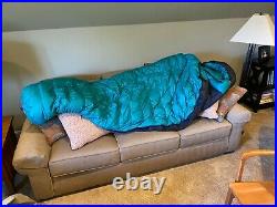 Western mountaineering sleeping bag (Big and Tall up to 7') Down Custom Made