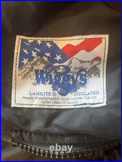 Wiggy's Lamilite Insulated 7ft XL Ultra LT. Black Mummy Sleeping Bag