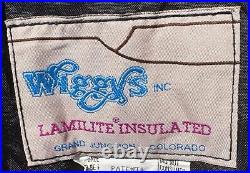 Wiggy's Lamilite Insulated Black Mummy Sniper Sleeping Bag Black RARE