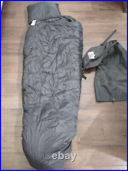 Wiggy's Military Lamilite Insulated Mummy Sleeping Bag Black Lot Of 2 XXL (HOLE)