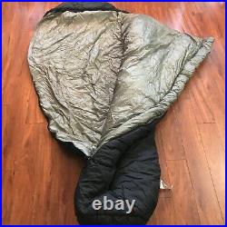 Wiggys Lamilite Insulated Side Zip Mummy Sleeping Bag Black 80 X 31 FTRSS EUC
