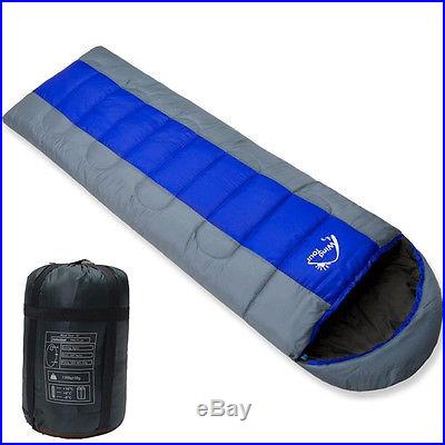 Winter 84x28 Mummy Sleeping Bag 5F/-15C Camping outdoor Hiking + Carrying Case