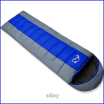 Winter 84x28 Mummy Sleeping Bag 5F/-15C Camping outdoor Hiking + Carrying Case