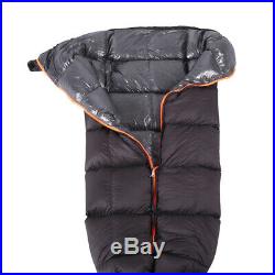 Winter Camping Hiking Full Length Quilt Backpacking Duck Down Sleeping Bag Warm