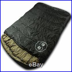 Wolftraders TwoWolves 20 Degree 2-Person Premium Comfort Ripstop Sleeping Bag