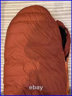 Women's Marmot Ouray 0°F Down Sleeping Bag Long RH EUC