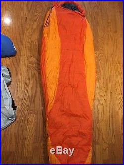 Women's Wm's MARMOT OURAY REGULAR Orange 0 Degree 650 Down Fill Sleeping Bag