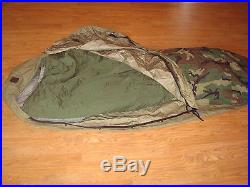 XLNT COND Army Sleeping Bag Modular Sleep MSS System Woodland ACU Bivy Military