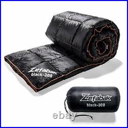 ZEFABAK Down Blanket for Camping Indoor Outdoor Puffy 600 Fill Power Duck Down