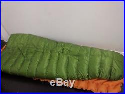 ZPacks 30 ° degree sleeping bag, hoodless bottom zip down quilt ultralight