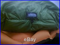 ZPacks 30 ° degree sleeping bag, hoodless bottom zip down quilt ultralight
