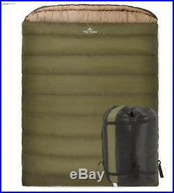 Zero Degree Double Sleeping Bag Camping Backpacking Bed Cold Weather Adult Sack