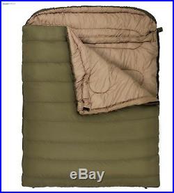 Zero Degree Double Sleeping Bag Camping Backpacking Bed Cold Weather Adult Sack