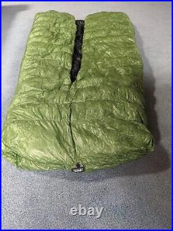 Zpacks 20F degree twin quilt sleeping bag 6 feet length