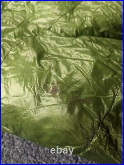 Zpacks 20F degree twin quilt sleeping bag 6 feet length