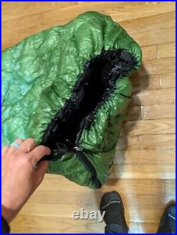 Zpacks 30F classic 5'6 green sleeping bag