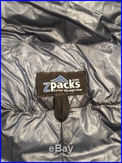 Zpacks Full Zip 20F Sleeping Bag Broad / X-Long 900 Fill Blue